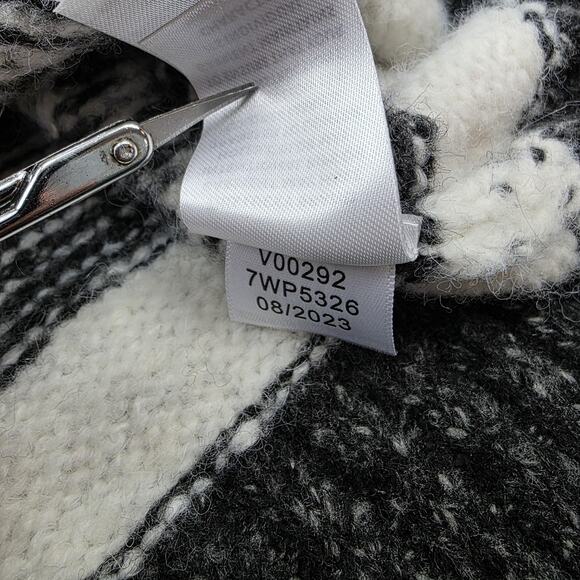 Lucky Brand Sweater Womens Medium Geometric Atzec Crewneck Pullover Soft Knit - Picture 16 of 16